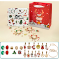Miniatyrbillede 1 af 3: Julekalender med 24 Døre - DIY Blind Box Amazon Kreativ Blind Box B