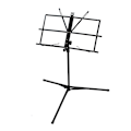 Miniatyrbillede 3 af 4: Noteblok, Metal - Sort Sort black