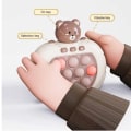 Miniatyrbillede 7 af 7: Pop It Spil - Pop It Pro Lysende Spil Hurtig Tryk Fidget Spil Pink Pink Kanin brown