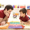 Miniatyrbild 5 av 6: 4-spelar Schackbräde Pop It Fidget Leksaker för Barn och Vuxna