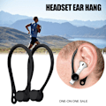 Miniatyrbillede 3 af 8: 2 Par Ørehager til Apple 1 2 Anti-Fald Bluetooth Headset Ørehager Øretelefonholder til Løb Jogging Cykling