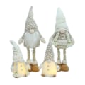 Miniatyrbillede 3 af 9: Julepynt Hvid Skæg Ansigtsløs Dukke Indtrækkelig Dukke Lysende Rudolf Pynt 3