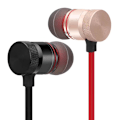 Pikkukuva 3 / 4: Vedenpitävät magneettiset Bluetooth-urheilukuulokkeet Rosé Gold