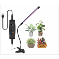 Pikkukuva 2 / 3: LED-kasvilampun kasvilaite, jossa on klipsi, ajastin ja täyden spektrin auringonvalo mehikasveille ja kukille Black C