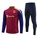 Miniatyrbilde 4 av 5: Barcelona-drakter, fotballtreningsuniformer, langærmede sett for voksne og barn, høst- og vinterdrakter for Barcelona B 18