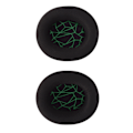 Miniatyrbild 4 av 8: Ersättning för hörlursöronkuddar Uppgraderade öronkuddar med hög elasticitet för SteelSeries Arctis 3/5/7 Green Silk