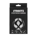 Pikkukuva 3 / 3: STREETZ urheilukuulokkeet mikrofonilla. 1,2 m. Musta musta