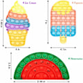 Miniatyrbild 2 av 7: 3-pack Bubbla Sensory Pop it Fidget Leksak