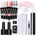 Miniatyrbild 1 av 7: Nagelgellackset nagelset polygelset