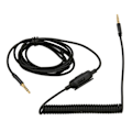 Miniatyrbilde 7 av 8: Hodetelefon spiral kabel 6,6ft justerbart volum erstatning lyd fjær kabel med dempningsbryter for Astro A10 A30 A40