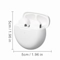 Miniatyrbilde 3 av 6: Pro6 Trådløse Bluetooth-øretelefoner TWS Sportsøretelefoner Kompatibel med Android og iPhone orange