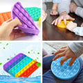 Miniatyrbild 6 av 6: 2-pack Pop It Fidget Leksaker - Leksak / Sensorisk - Välj modell