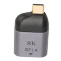 Miniatyrbild 4 av 8: USB C till Displayport-adapter 8K 60Hz Hög upplösning Kompakt Bärbar USB C till DP-adapter för Windows PC