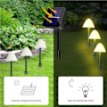 Miniatyrbillede 4 af 4: LED Lys Solenergi Design Svampe-Lyssnor 0 Kwh Nr. 3