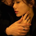 Miniatyrbilde 3 av 6: Englering Retro Englevingsring Justerbar Statement Ring Valentinsdagsgave til Par
