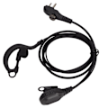 Pikkukuva 3 / 8: Walkie Talkie -korvanappi, 2-suuntainen radiopuhelin, kuulokemikrofoni pidikkeellä PD500 TD500 TD510 TD520 PD560 CTC518 TC TC446S