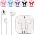 Miniatyrbilde 1 av 7: 2 stk hvite kablede hodetelefoner med 3,5 mm mikrofon og volumkontroll, egnet for iPhone iPhone 11/11 Pro/11 Max/X/Xs Max/Xr