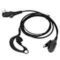 Pikkukuva 6 / 8: Walkie Talkie -korvanappi, 2-suuntainen radiopuhelin, kuulokemikrofoni pidikkeellä PD500 TD500 TD510 TD520 PD560 CTC518 TC TC446S