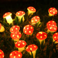 Miniatyrbillede 1 af 5: Juleferie LED Små Farvede Lys Røde Svampe Lyskæde Pigeværelse Dekorative Lys Warm White 1.5 M 10 led Battery