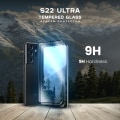 Miniatyrbillede 4 af 5: 2-pak - Samsung S22 ULTRA - 9H Härdat Glas - 3D Super Kvalitet