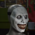 Miniatyrbild 3 av 5: Leende Demon Terror Mask white