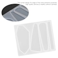 Miniatyrbillede 7 af 8: 2 stk. Barrette-forme i silikone til DIY hårpinde fremstilling Geometrisk Epoxy Bobby Pin værktøjer (Model B)