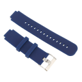 Miniatyrbillede 8 af 8: Silikon Urremme Rem Armbånd Udskiftning til Amazfit Smartwatch Verge 2 A1807 Midnat Blå