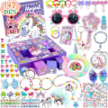 Miniatyrbilde 4 av 5: Juleteller Blind Box Barn Unicorn Liten Gul And Building Blocks Sanrio H