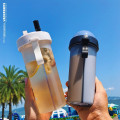 Pikkukuva 2 / 7: Vedenkeitin oljella, juomapullo 600 ml, vaaleanpunainen