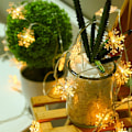 Miniatyrbilde 1 av 8: 3 m 20 LED julelysdekorasjonsstrimler