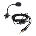 Miniatyrbilde 1 av 8: Mikrofonerstatningskabel Støyreduksjon Mic-erstatning Lydkabel med Volumjustering Lydløs knapp for Gaming Headset