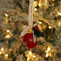 Miniatyrbillede 7 af 8: Julegave Uldfilt Juletræ Vedhæng Julepynt Bilhæng Style 4