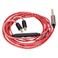 Miniatyrbild 1 av 8: Hörlurskabel för ljudutbyte, hörlursförlängningskablar för Audio Technica CKS1100 E40 E50 E70 LS200 LS300 LS400