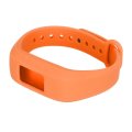 Miniatyrbillede 4 af 8: Silikon Urrem Rem Justerbar Armbånd til Garmin Vivofit3 Orange