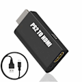 Miniatyrbillede 2 af 8: PS2 til HDMI-adapter med 3,5 mm lydoutput til HDTV/HDMI-skærme