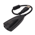 Pikkukuva 3 / 8: Virtuaalinen 7.1-äänikortti Plus Plug and Play USB-stereokortti Kuulokeadapteri Pöytätietokoneelle