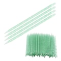Miniatyrbillede 3 af 8: 100 stk. Neglepleje Cuticle Pusher Død Hudfjernelse Manicure Pedicure Cuticle Rengøringspinde Grøn
