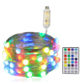 Miniatyrbild 4 av 5: RGB USB Jul Dekorativa LED Ljussträng Julgran Smyckning