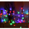 Miniatyrbild 7 av 7: Julgransbelysning med blinkande lampor, stjärnhimmel LED-blinkande ljus Warm White 2M10led-Battery