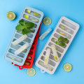 Miniatyrbilde 8 av 8: Silikonkakeform Husholdnings-isbrett Fingerkjeks Muffinsform Kakeform Baking HC-White 1-10 Hole Bar Ice Tray