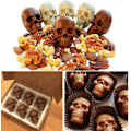 Miniatyrbild 5 av 5: Iceform Skull Silikon Grön