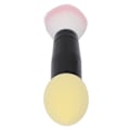 Miniatyrbillede 7 af 8: Multifunktionel Enkeltsidet Blush-Pudderbørste Dobbeltsidet Makeupbørster Makeupværktøj Gul