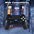 Miniatyrbillede 2 af 4: PS4 Controller Trådløs Bluetooth Fjernbetjening Joystick Black green