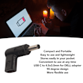 Pikkukuva 6 / 6: Type C - DC virtalähdeadapteri naaras-uros 100W PD pikalataus USB C - DC 4.5x3.0mm latausmuunnin DELL:lle