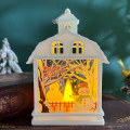 Miniatyrbild 1 av 8: Juldekorationer Retro Bärbar Liten Nattlampa Led Prydnader Julgransprydnader White-Snowman
