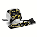 Miniatyrbillede 3 af 6: Fodbold- og volleyballtræningshjælpemidler, elastiske spindebånd, hoppepose, professionel boldstyring C 13.8 * 13.8 * 94cm