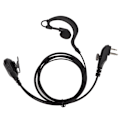 Pikkukuva 4 / 8: Walkie Talkie -korvanappi, 2-suuntainen radiopuhelin, kuulokemikrofoni pidikkeellä PD500 TD500 TD510 TD520 PD560 CTC518 TC TC446S