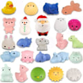 Miniatyrbillede 3 af 4: Adventskalender 2023, 24 Mochi Squishies Legetøj, Julekalender, 24 Dages Overraskelseskalender 1