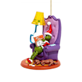 Miniatyrbillede 5 af 10: Julepynt med Grinch - 2D fladt akrylvedhæng, grøn pelsmonster, juletræspynt, julegave 7