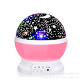 Miniatyrbilde 3 av 9: LED Automatisk Roterende Stjernelys Liten Nattelys USB Stjernelys Projeksjonsbordlampe Nattelys Black Starry Sky DC  5V